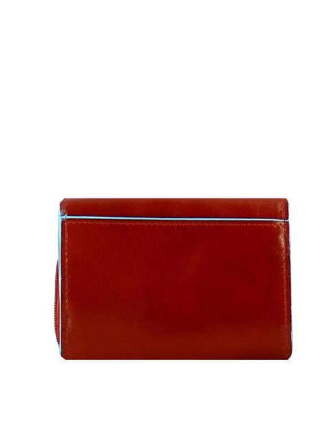CAMPIONARIO - BLSQ Compact leather wallet orange - Men&rsquo;s Wallets