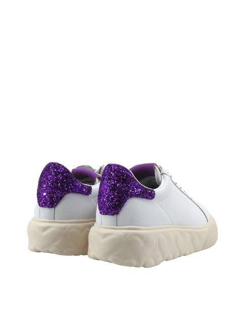 HEART 45 Leather sneakers white/iris - Women’s shoes