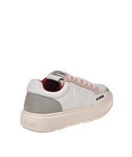 LOVE MOSCHINO BOLD 40 MIX Sneakers white/silver/chip/grey - Women’s shoes - 3