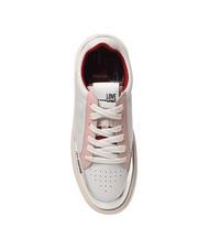 LOVE MOSCHINO BOLD 40 MIX Sneakers white/silver/chip/grey - Women’s shoes - 4