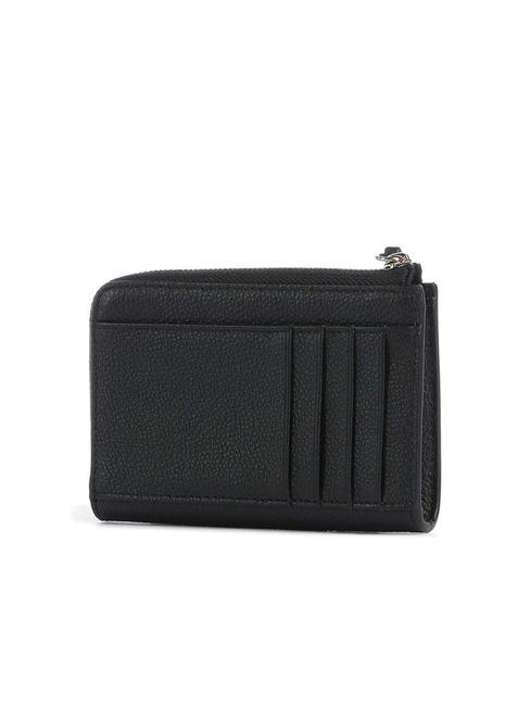 GOCCIA Leather card holder with zip Black - Women’s Wallets