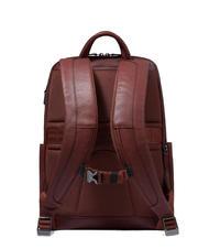PIQUADRO BLACK SQUARE Leather backpack for 14" laptop LEATHER - Laptop backpacks - 3
