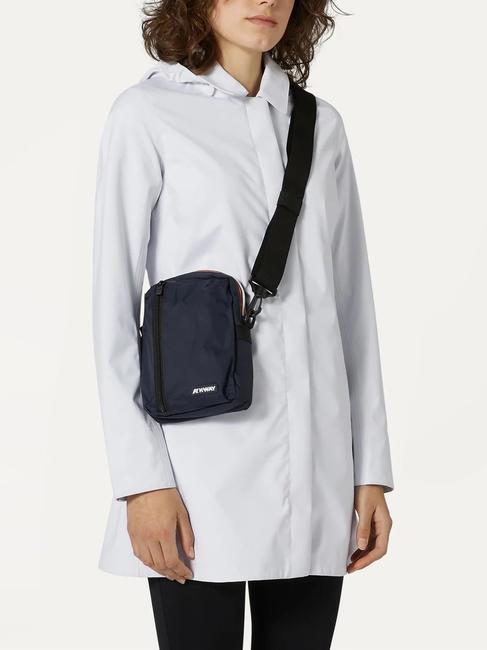 BARBITON Nylon bag blue depth - Over-the-shoulder Bags for Men
