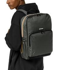 KWAY GIZY Nylon backpack for 15" laptop green blackish - Laptop backpacks - 4