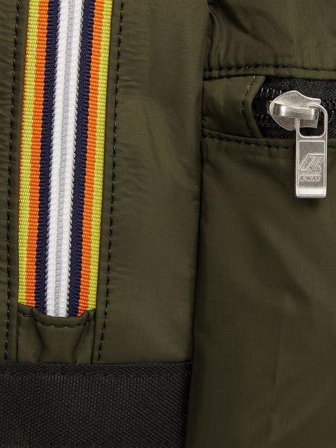 LAON Nylon backpack green blackish - Backpacks & School and Leisure