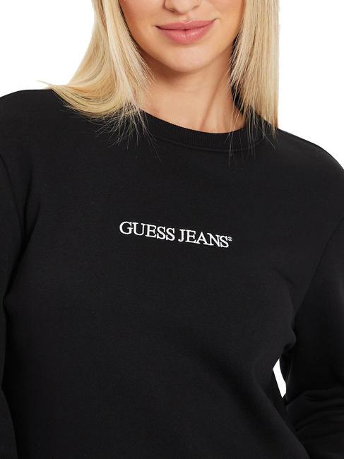 LOGO Regular fit crewneck sweatshirt jetbla - Women's Sweatshirts