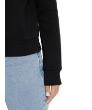 GUESS JEANS LOGO Regular fit crewneck sweatshirt jetbla - Women's Sweatshirts - 4
