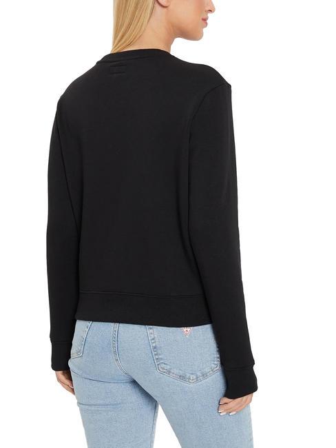 LOGO Regular fit crewneck sweatshirt jetbla - Women's Sweatshirts