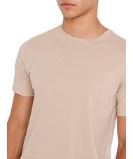 GUESS PIMA Cotton T-shirt with embroidered logo nomad a105 - T-shirt - 3