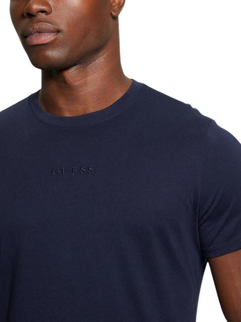 PIMA Cotton T-shirt with embroidered logo smartblue - T-shirt