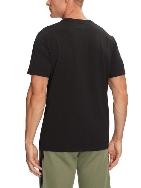 PIMA Cotton T-shirt with embroidered logo jetbla - T-shirt