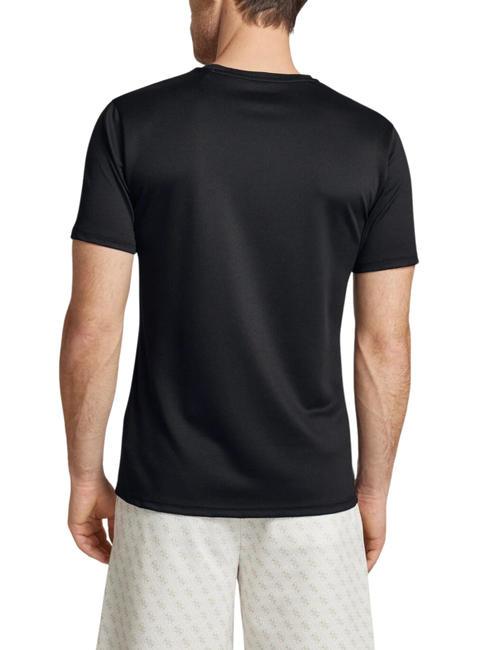 TECH Regular fit stretch t-shirt jetbla - T-shirt
