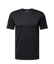 GUESS TECH Regular fit stretch t-shirt jetbla - T-shirt - 4