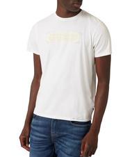 GUESS APPLIQUE Cotton T-shirt purwhite - T-shirt - 3