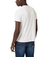 GUESS APPLIQUE Cotton T-shirt purwhite - T-shirt - 2