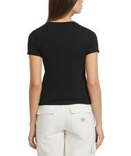GUESS JEANS SLIM LOGO Slim-fit stretch t-shirt - T-shirt