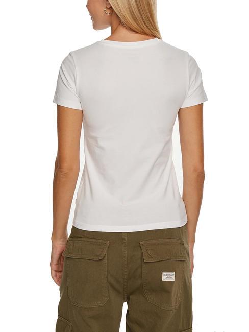 SLIM AMERICA Slim fit T-shirt purwhite - T-shirt