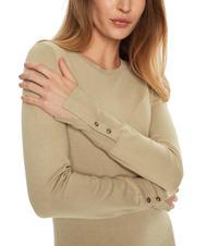 GUESS ELINOR Crew neck sweater travertine sand - Women's Sweaters - 4