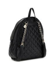 GUESS GIULLY Quilted backpack 2 compartments BLACK - Women’s Bags - 2
