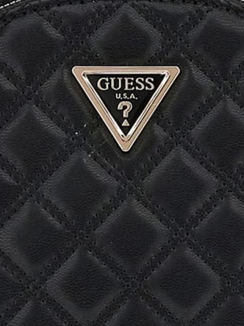 GIULLY Quilted backpack 2 compartments BLACK - Women’s Bags