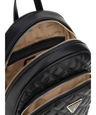 GUESS GIULLY Quilted backpack 2 compartments BLACK - Women’s Bags - 4