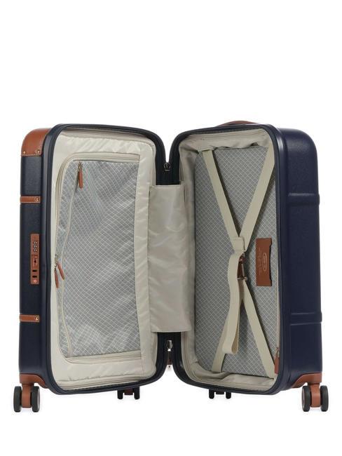 BELLAGIO Hand luggage trolley Blue / Leather - Hand luggage