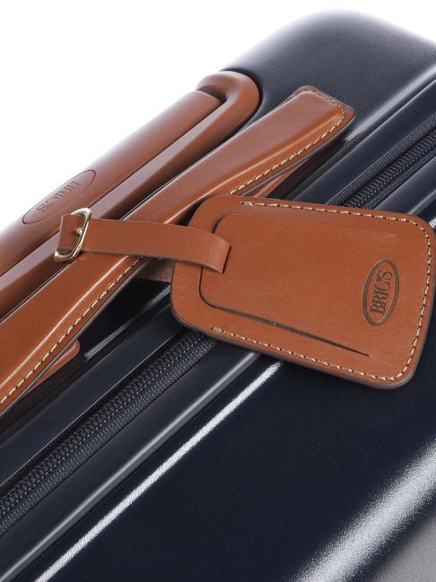 BELLAGIO Hand luggage trolley Blue / Leather - Hand luggage