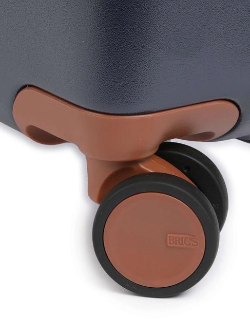 BELLAGIO Hand luggage trolley Blue / Leather - Hand luggage