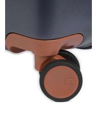 BRIC’S BELLAGIO Expandable cabin trolley with PC and USB holder Blue / Leather - Hand luggage - 9