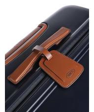 BRIC’S BELLAGIO Large expandable trolley Blue / Leather - Rigid Trolley Cases - 4