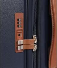 BRIC’S BELLAGIO Medium-large expandable trolley Blue / Leather - Rigid Trolley Cases - 5