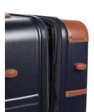 BRIC’S BELLAGIO Medium-large expandable trolley Blue / Leather - Rigid Trolley Cases - 6