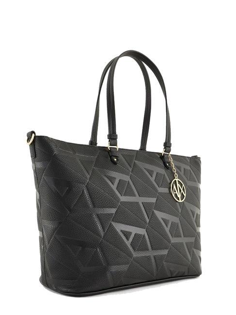 LOGO EMBOSSED Shoulder Shopper Bag black / black - Women’s Bags