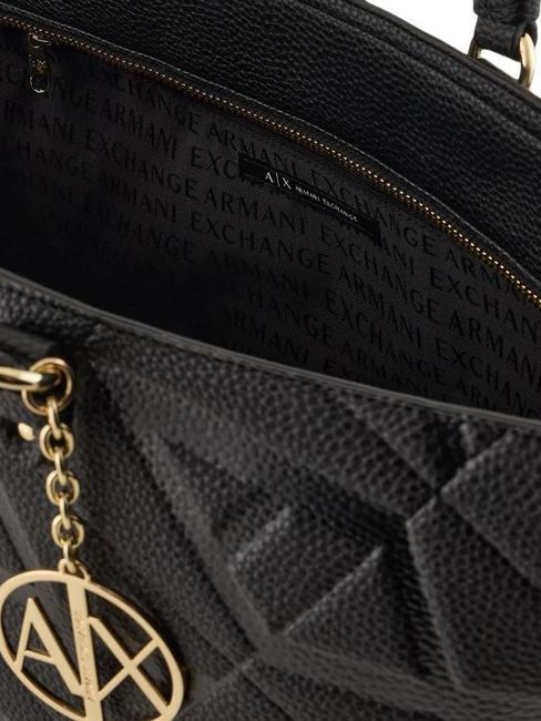 LOGO EMBOSSED Shoulder Shopper Bag black / black - Women’s Bags