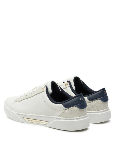 CHIC COURT Leather sneakers ecru - Women&rsquo;s shoes