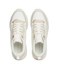 TOMMY HILFIGER MONOGRAM RUNNER Sneakers ivory/ghost grey/black - Women&rsquo;s shoes - 4