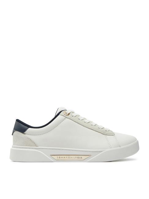 CHIC COURT Leather sneakers ecru - Women&rsquo;s shoes