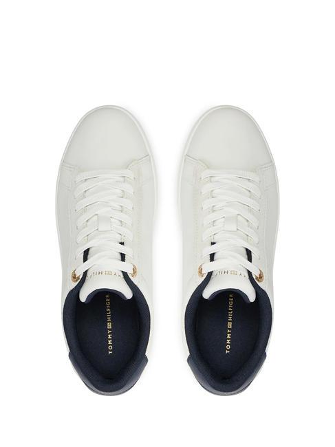CHIC COURT Leather sneakers ecru - Women&rsquo;s shoes