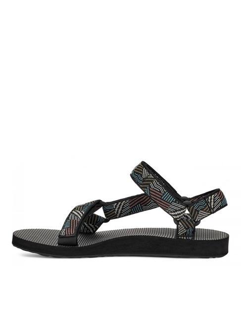 ORIGINAL UNIVERSAL  Sandal borderless black/white - Women’s shoes