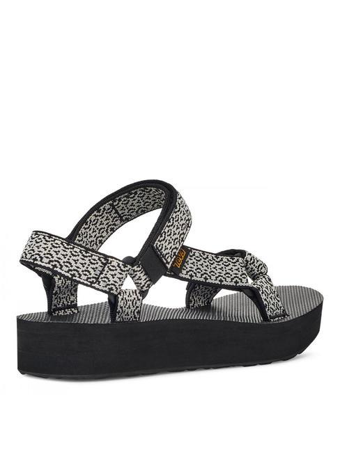 MIDFORM UNIVERSAL  Sandal boho white/black - Women&rsquo;s shoes
