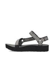 TEVA MIDFORM UNIVERSAL  Sandal boho white/black - Women’s shoes - 2