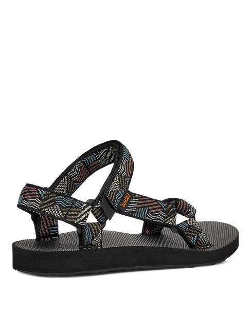 ORIGINAL UNIVERSAL  Sandal borderless black/white - Women&rsquo;s shoes