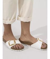 BIRKENSTOCK MADRID  Slippers patent white - Women’s shoes - 5