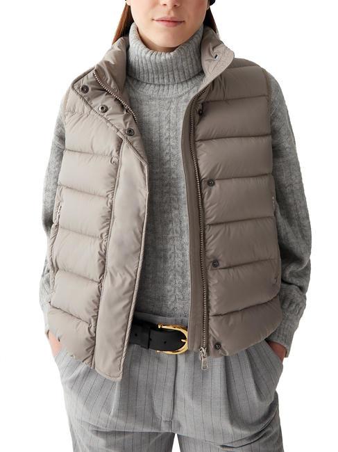 CAPTION Padded vest coffee cream - Women's Vest