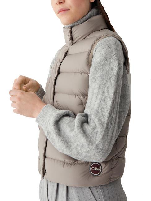 CAPTION Padded vest coffee cream - Women's Vest