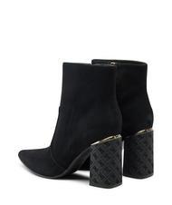 GUESS FRENKIE Leather ankle boots BLACK - Women’s shoes - 3