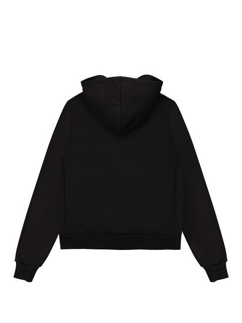 LIKEBLE Full zip sweatshirt with pockets and hood black - Sweatshirts