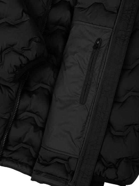 UNCOMMON Maxi down jacket with hood black - Men's down jackets