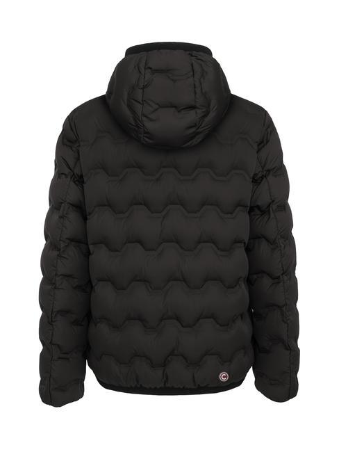 UNCOMMON Down jacket with pockets and hood black - Men's down jackets