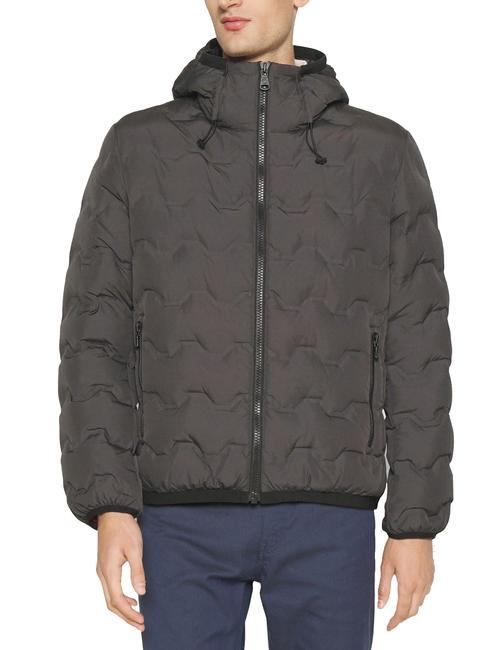 UNCOMMON Down jacket with pockets and hood volcano - Men's down jackets